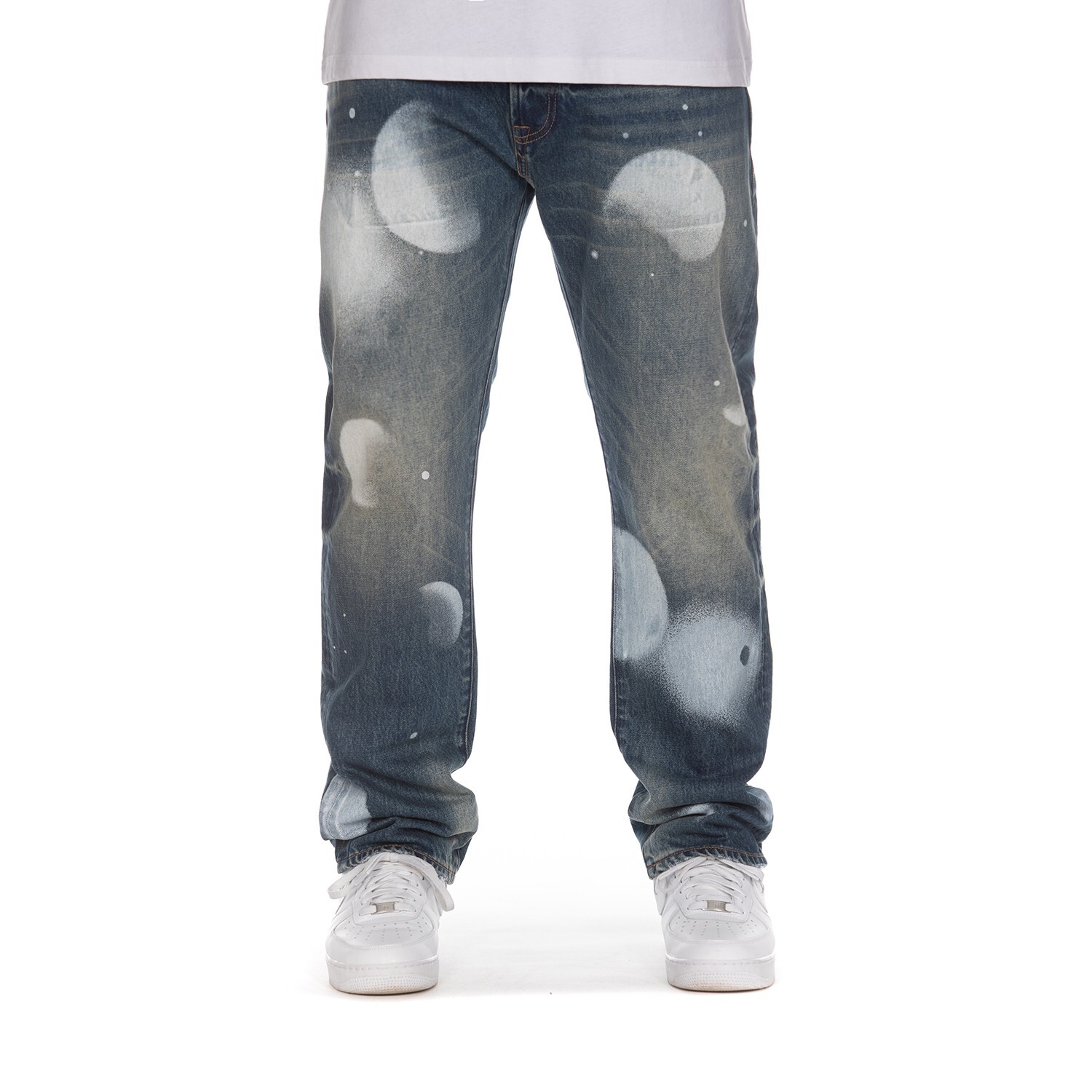 Pre-owned Billionaire Boys Club Jeans Men's Clothing Heart Fit Pant In Red