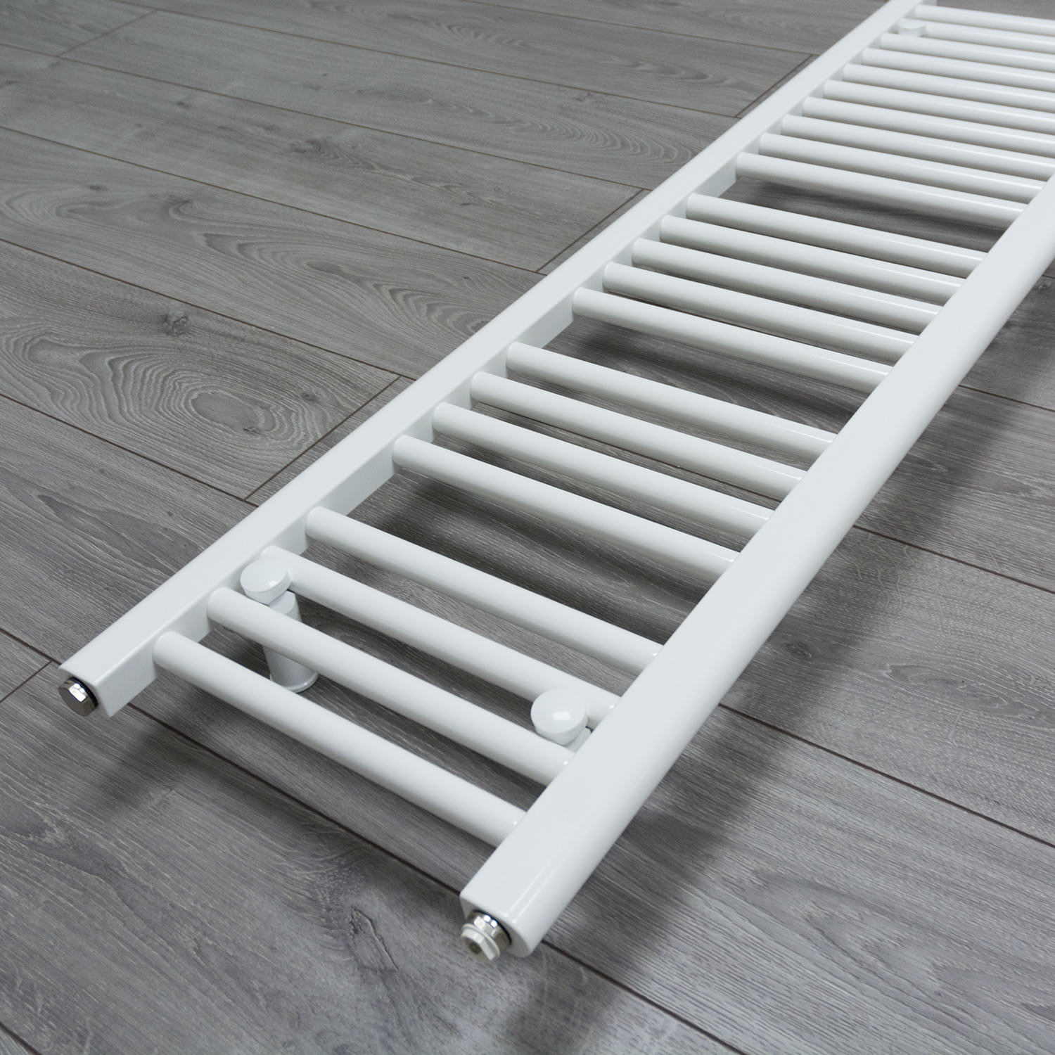 350 mm Wide White Ladder Heated Towel Rail Radiator Designer Bathroom Narrow eBay