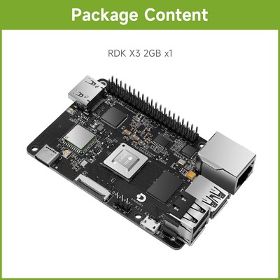 Waveshare D-Robotics RDK X3 Development Board Quad-core ARM Cortex-A53 Processer
