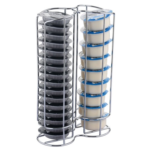 HEVOL Porta Capsule Caffè A 2 Piani, Cassetto Per Capsule Per Nespresso, Dolce Gusto, Tchibo - Foto 5