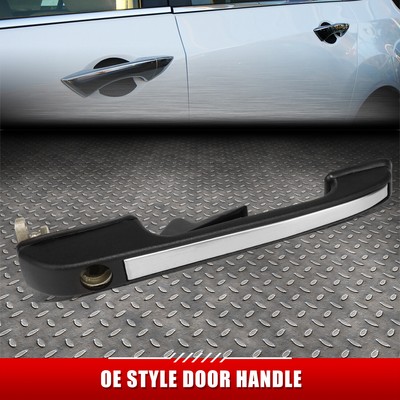 ДЛЯ 89-92 AUDI 100 200 РУЧКА ТЯГИ ПЕРЕДНЕЙ ПРАВОЙ БОКОВОЙ ДВЕРИ С ЧЕРНОЙ/МЕТАЛЛИЧЕСКОЙ ТЕКСТУРОЙ