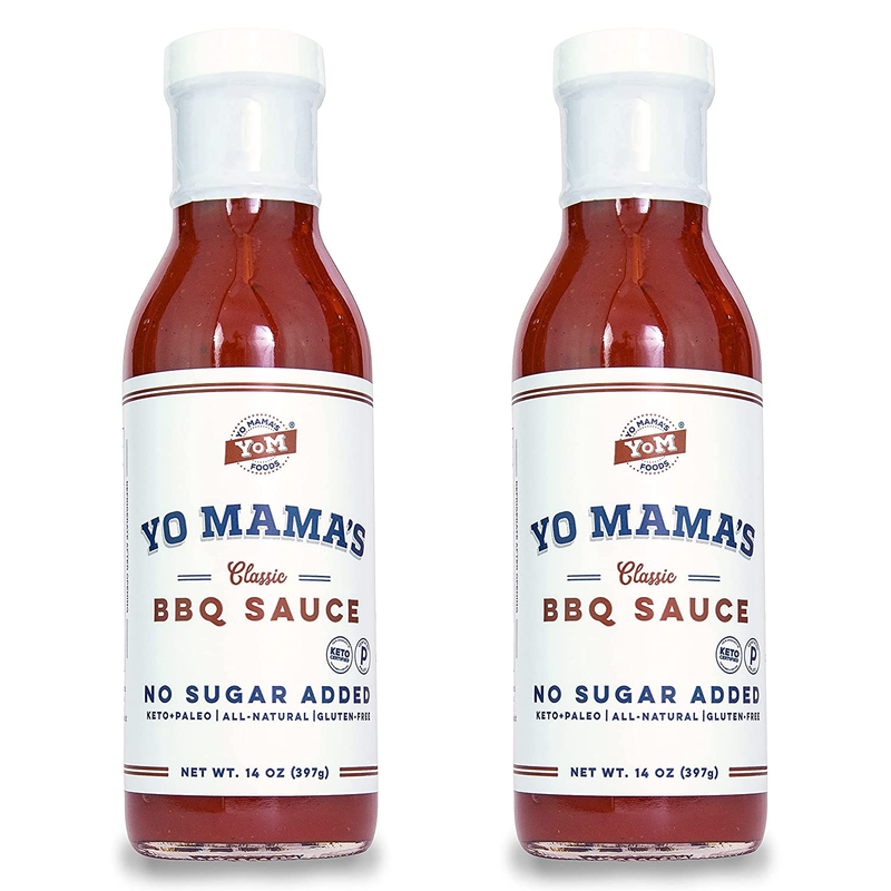Keto Barbecue BBQ Sauce-Vegan,No Sugar Added,Low Carb,Sodium, Gluten Free, Paleo