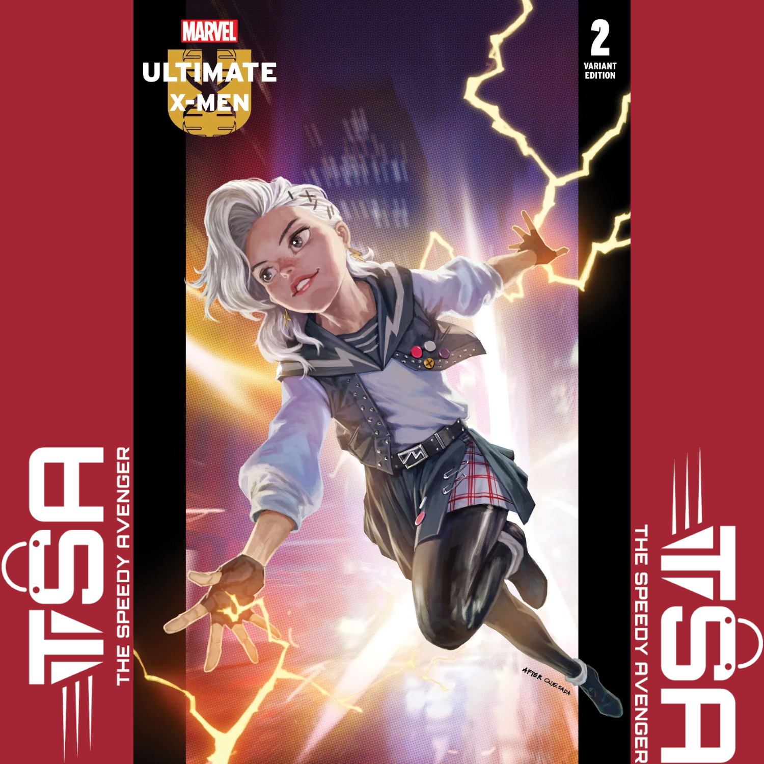 ULTIMATE X-MEN #2 (Vol 2) Skan Srisuwan Variant Exclusive W/COA FIRST MAYSTORM!