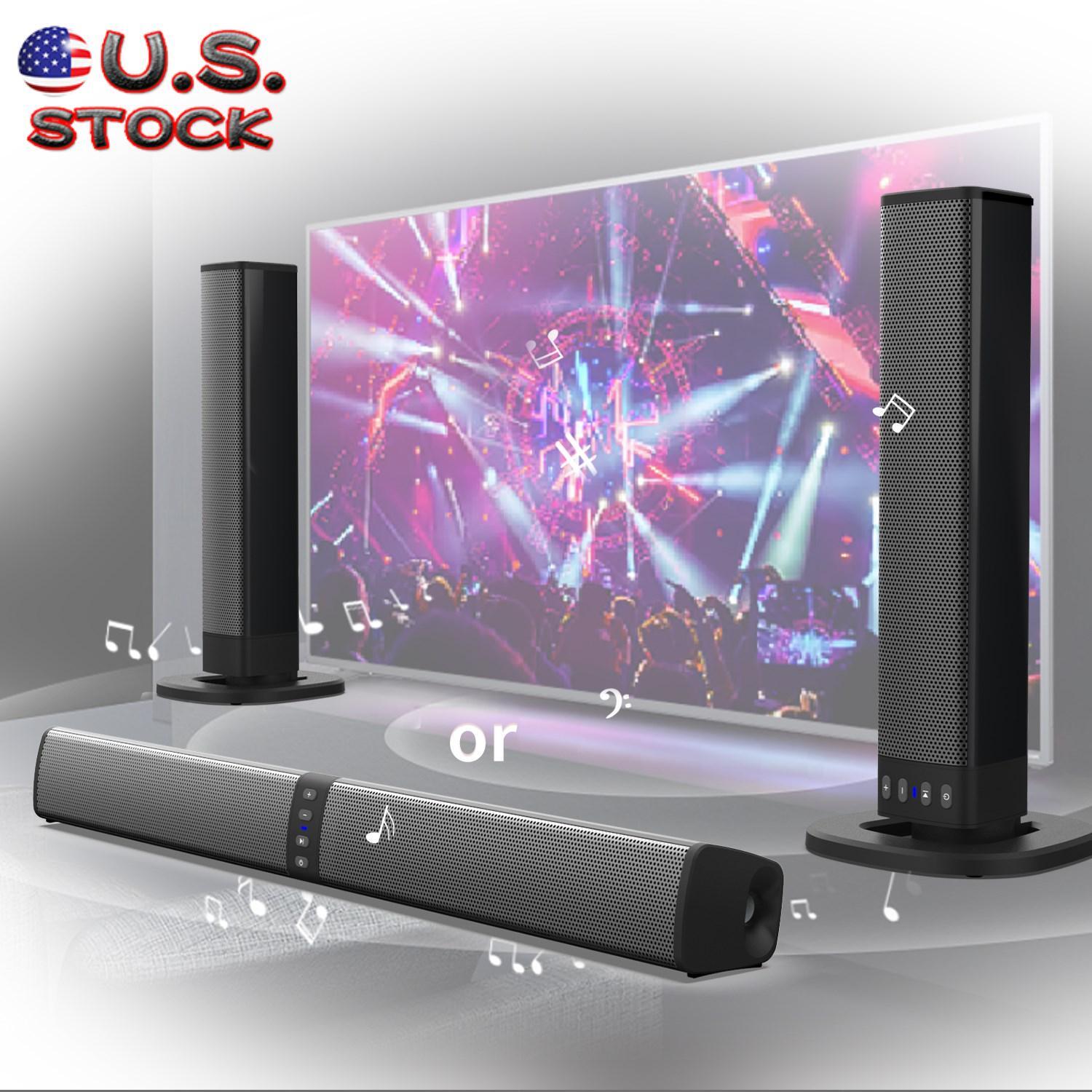 Powerful TV Sound Bar Home Theater Subwoofer Soundbar with Bluetooth Wireless