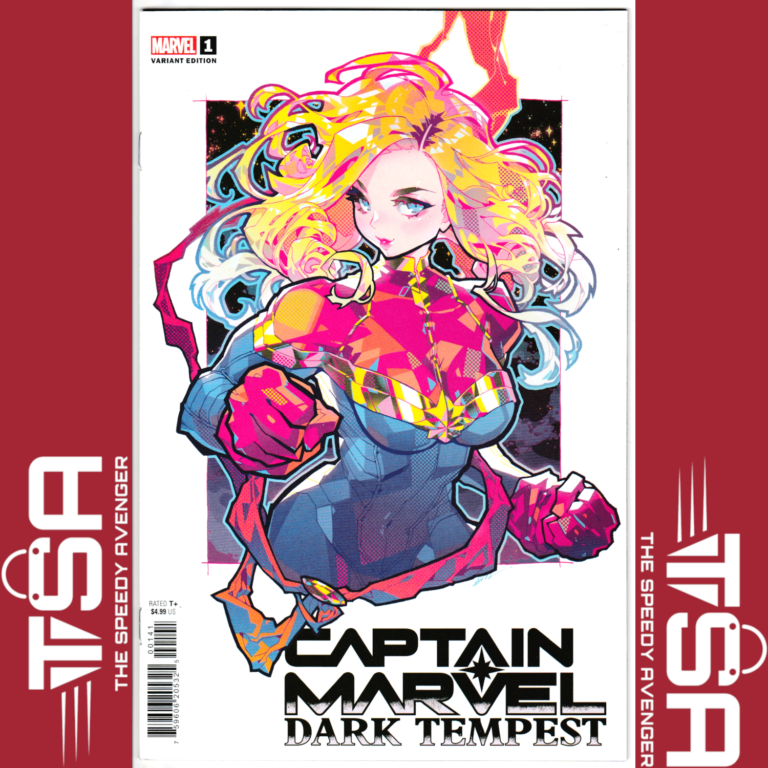 CAPTAIN MARVEL DARK TEMPEST #1 Rose Besch Variant 2023 Comics KEY FIRST APP NADA
