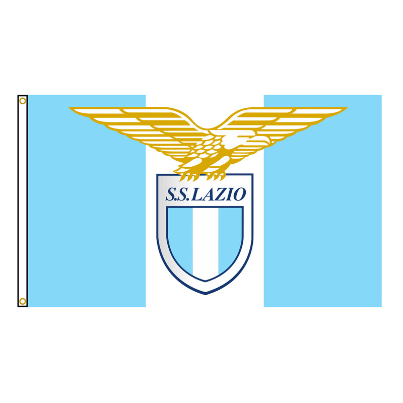 Lazio Football Bandiera 90x150cm Or 60x90cm/3x5ft Or 2x3ft