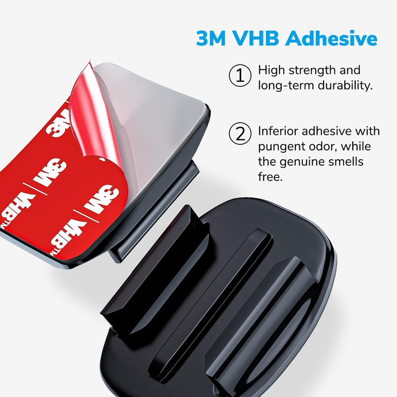 Helmet Sticky Mounts Adhesive Buckle Mount Screw Accessory Kit Compatible with G
