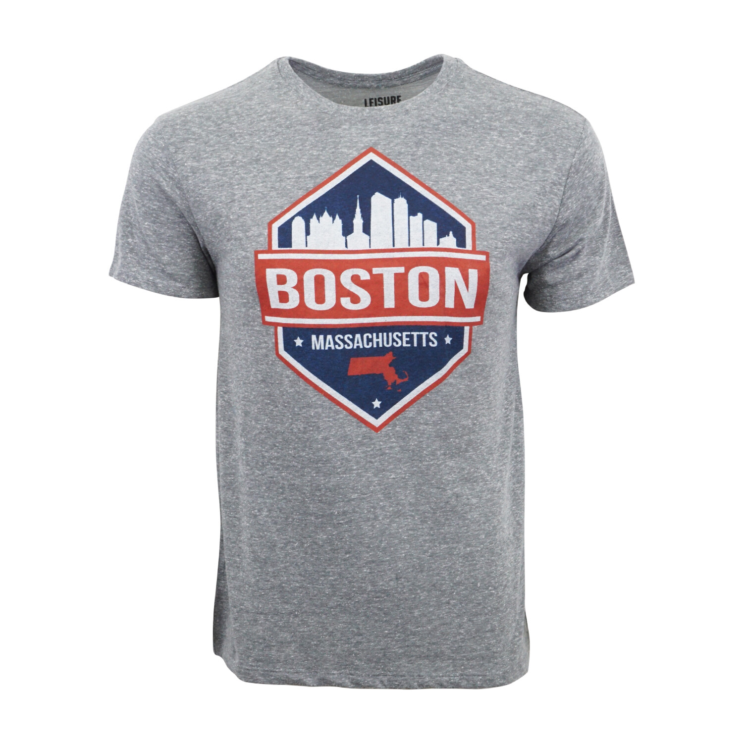 

МУЖСКАЯ ФУТБОЛКА С ГРАФИКОЙ BOSTON MASSACHUSETTS, Charcoal