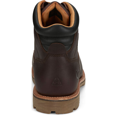 Pre-owned Chippewa Mens Serious Plus 6in Wp Met Guard Ct Pr Briar Oiled Leather Work Boots