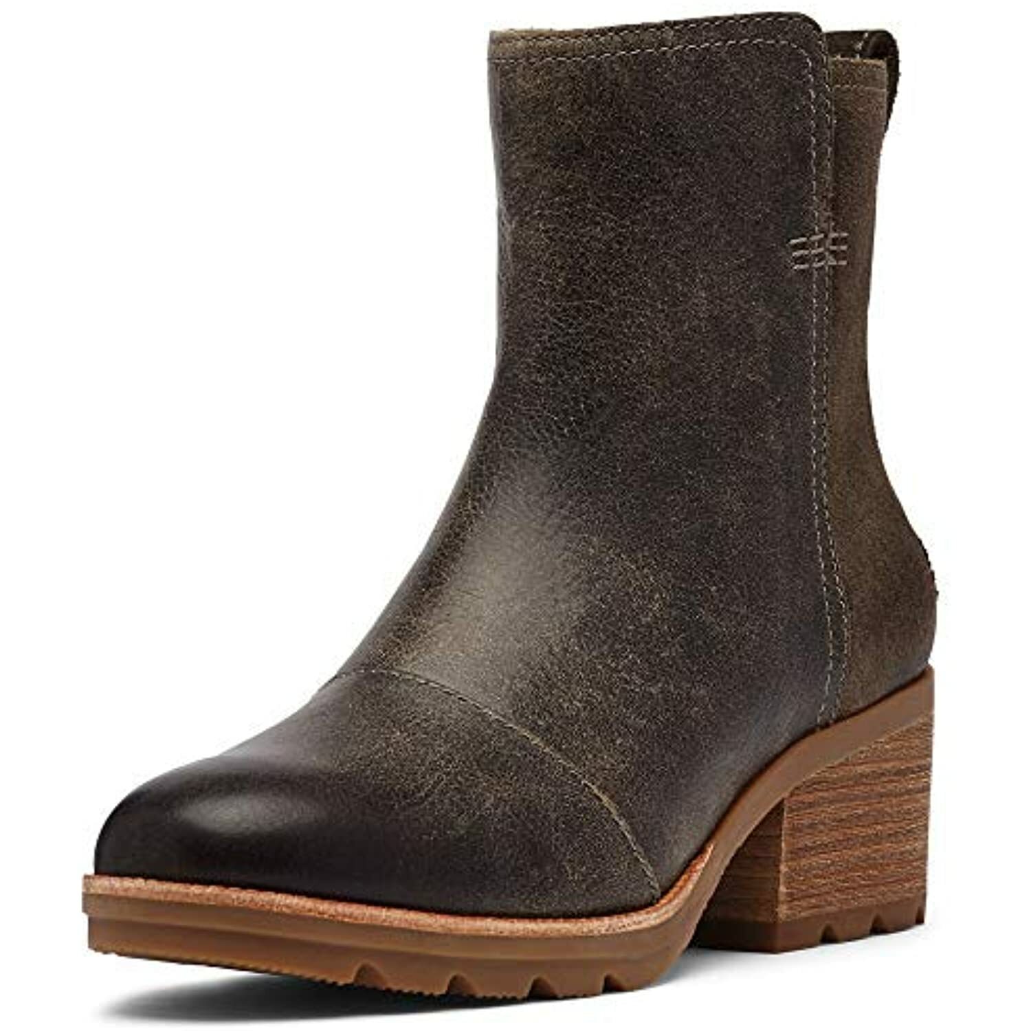Sorel Women's Cate Bootie Rain Boot Brown Waterproof  Size 9.5M