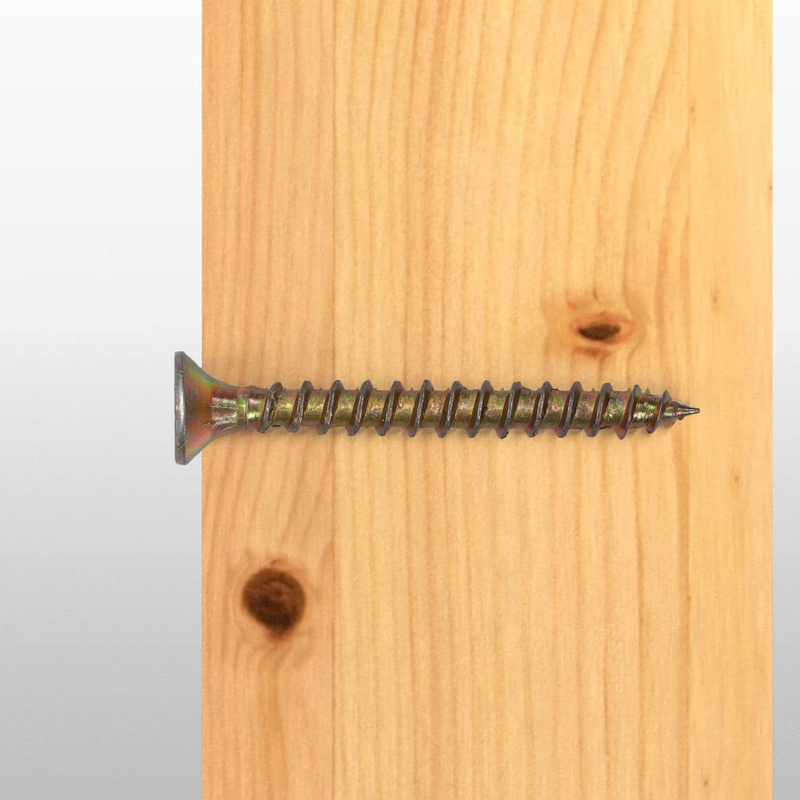 100 Pcs Drywall Anchors and Screws Plastic Wall Plugs and Screws Screws Wall Plu