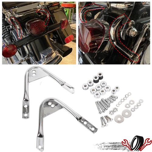 Съемное крепление для багажной полки с двумя выдвижными ящиками Tour Pack для Harley Touring 97-08