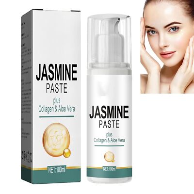 LuGirlre Jasmin Augensalbe Creme mit Kollagenextrakt und Aloe Vera