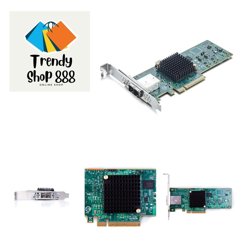 12G External PCI-E SAS/SATA HBA Controller Card, Broadcom's SAS 3008,