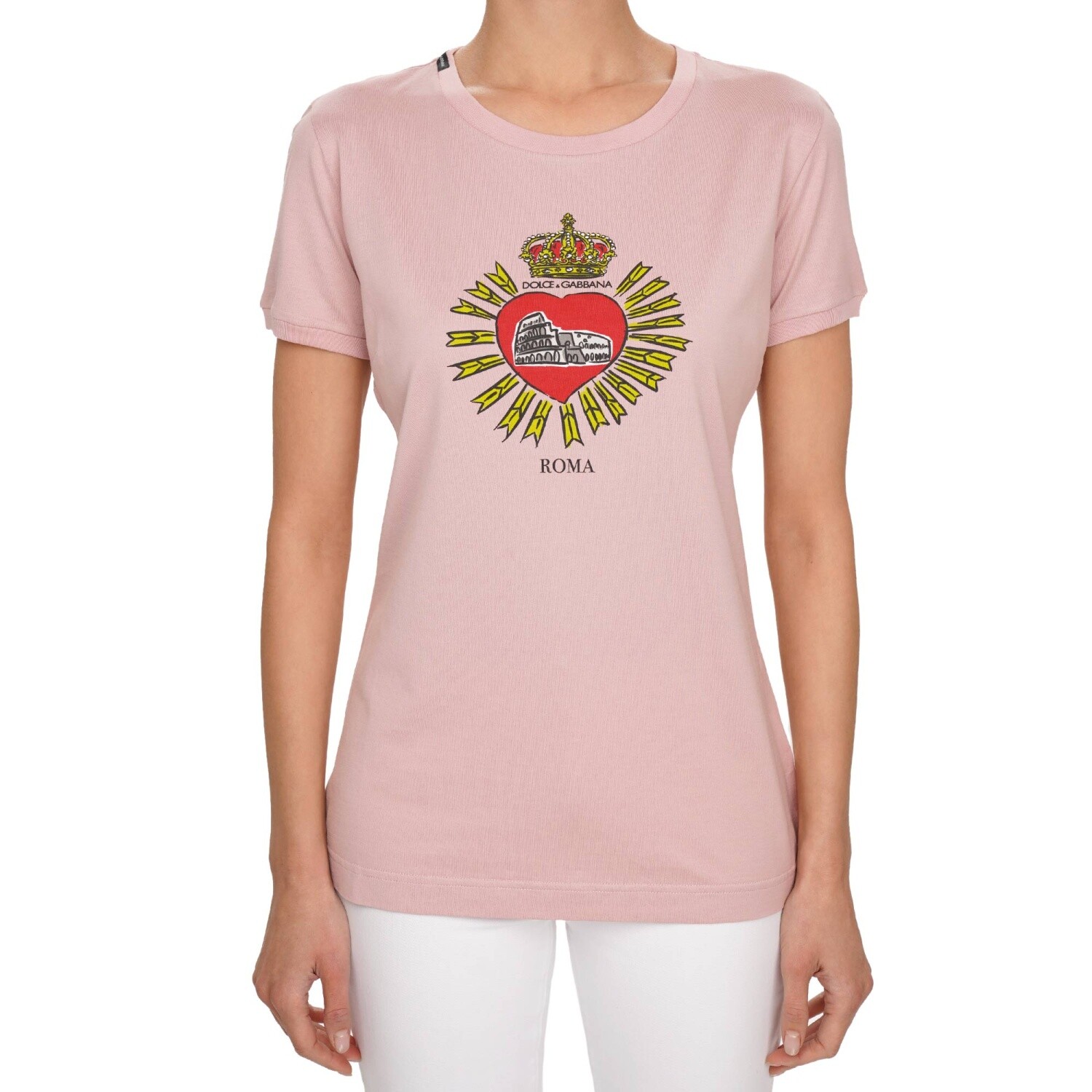 Dolce & Gabbana DGロゴ Tシャツ レッド Dolce & Gabbana - Cotton crew-neck T-shirt red - The Corner