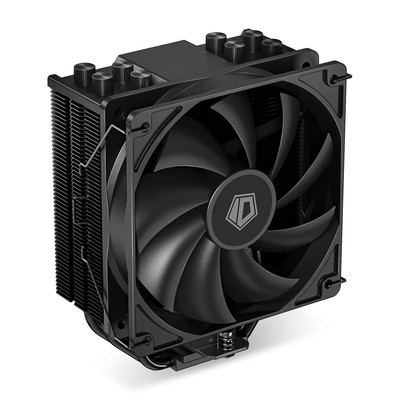 SE-214-XT Black CPU Cooler All-Black Layout, 4 Direct-Heat Pipes, 120mm PWM F...