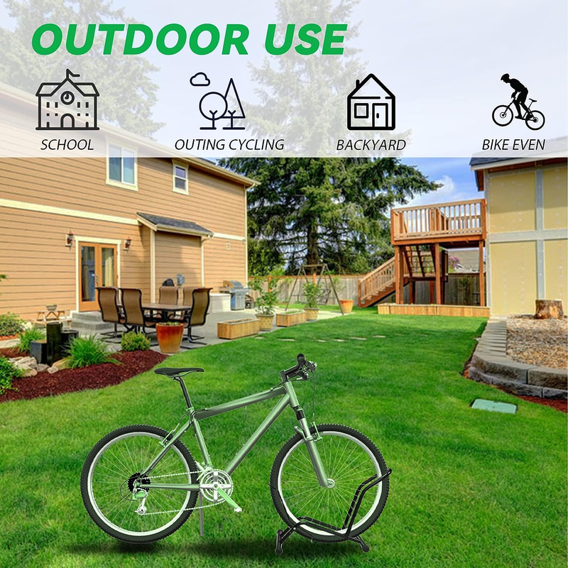 Bike Floor Stand, Bike Stand Rack, Bicycle Holder Fit for 16&rdquo;-29&rdquo; Kids/Mountain/