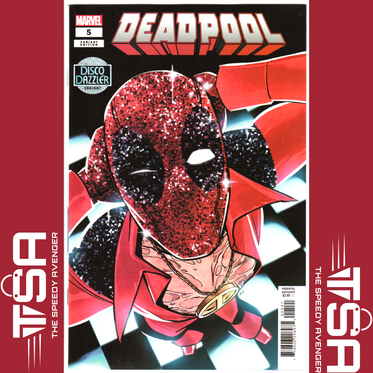 DEADPOOL #5 (Vol 9) Annie Wu Disco Dazzler Variant 2024 Marvel Cody Ziglar