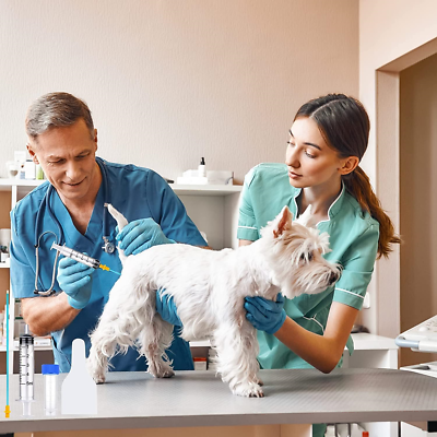 Cassielhouse 10 Set AI Artificial Insemination Dog Breeding Kit, Canine Breeding