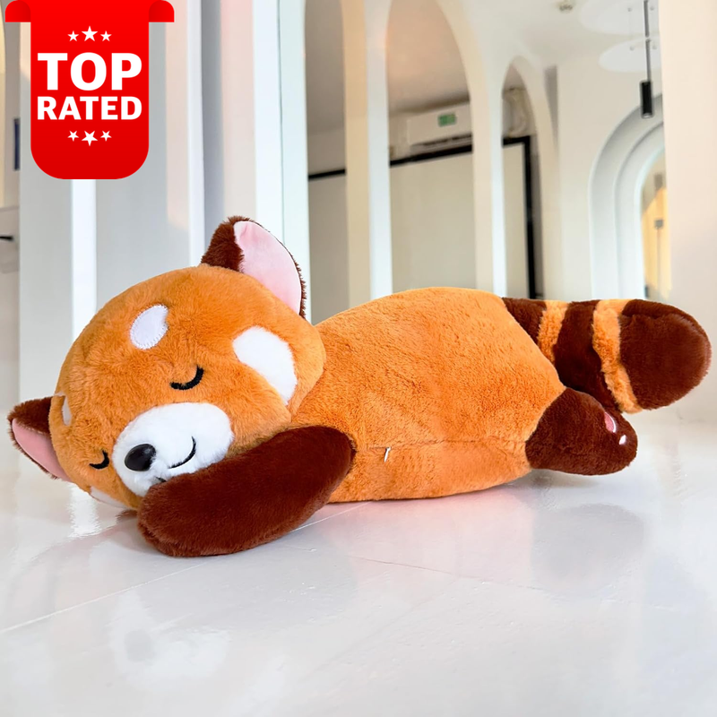 Red Panda Plush Stuffed Animal 50Cm Cute Soft Toy Simulation Plushie Gift