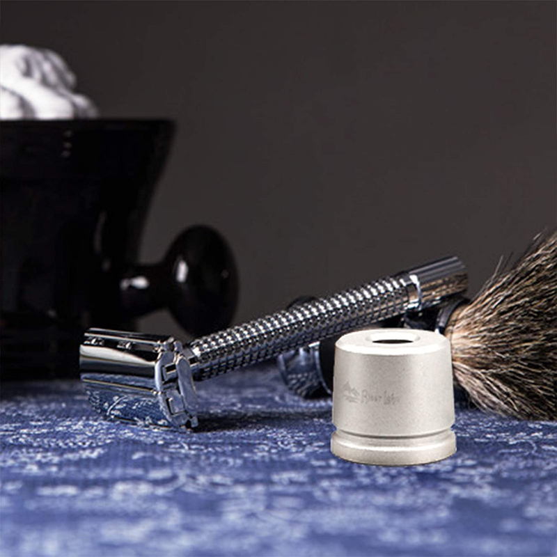 Butterfly Safety Razor Kit, WEISHI Chrome Long Handle Butterfly Open Double Edge