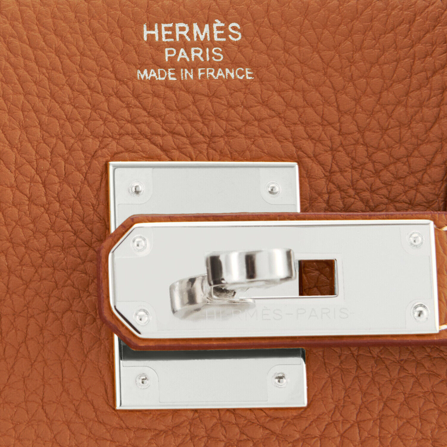 Hermes Gold Birkin 30cm Camel Tan Bag Palladium Hardware Z Stamp, 2021 10