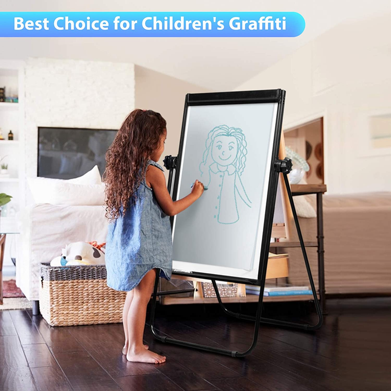 Stand White Board - 36X24 Magnetic Dry Erase Board Flipchart Easel Whiteboard, 3