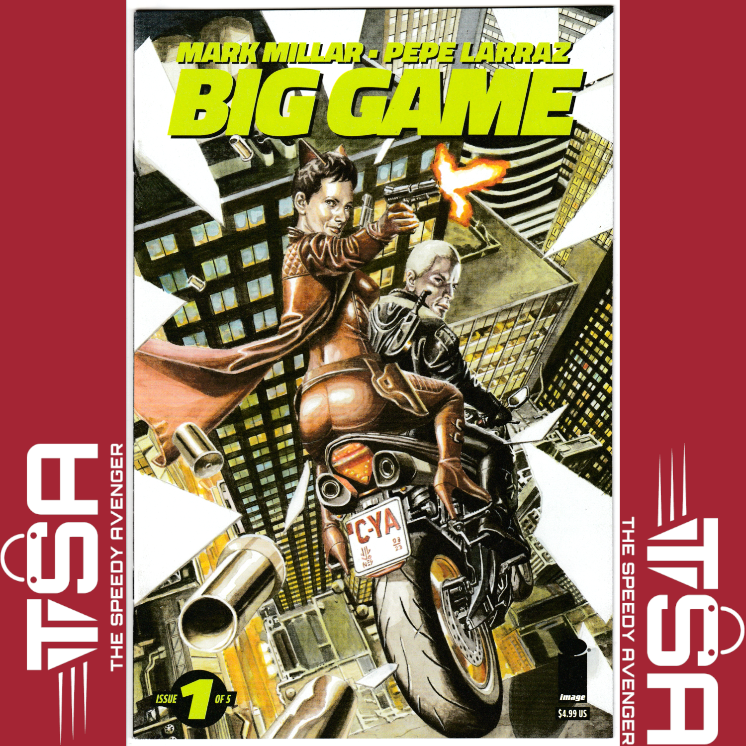 BIG GAME #1 JG Jones Forbidden Spoiler Secret Variant 2023 Image Comics Millar