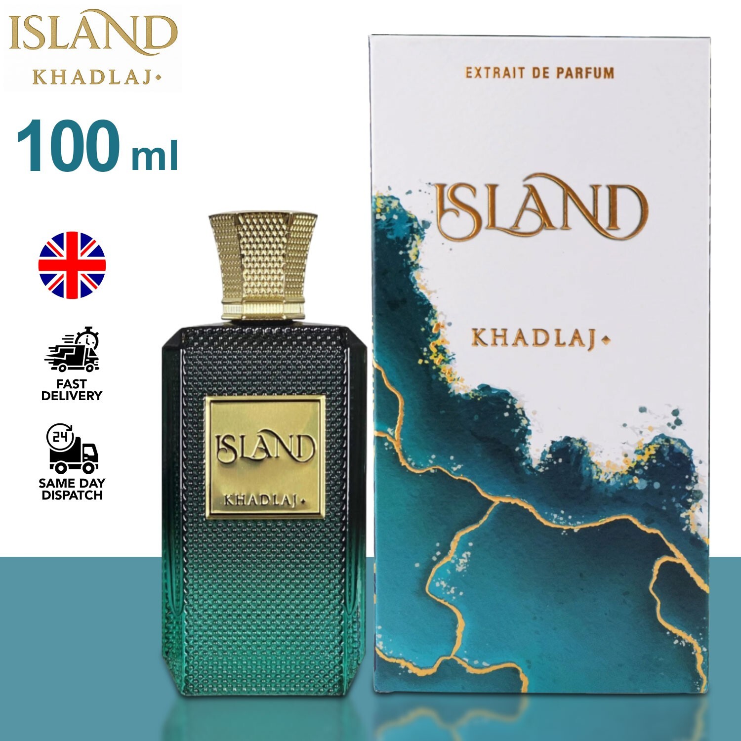 Khadlaj Island Extrait de Parfum 100ml Long LastingFragrance