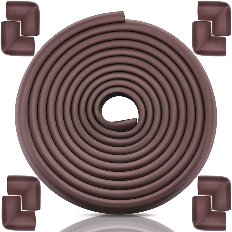 Baby Proofing Edge Corner Protector, 20.5 Ft (18.1Ft Edge + 8 Corners) Baby Proo