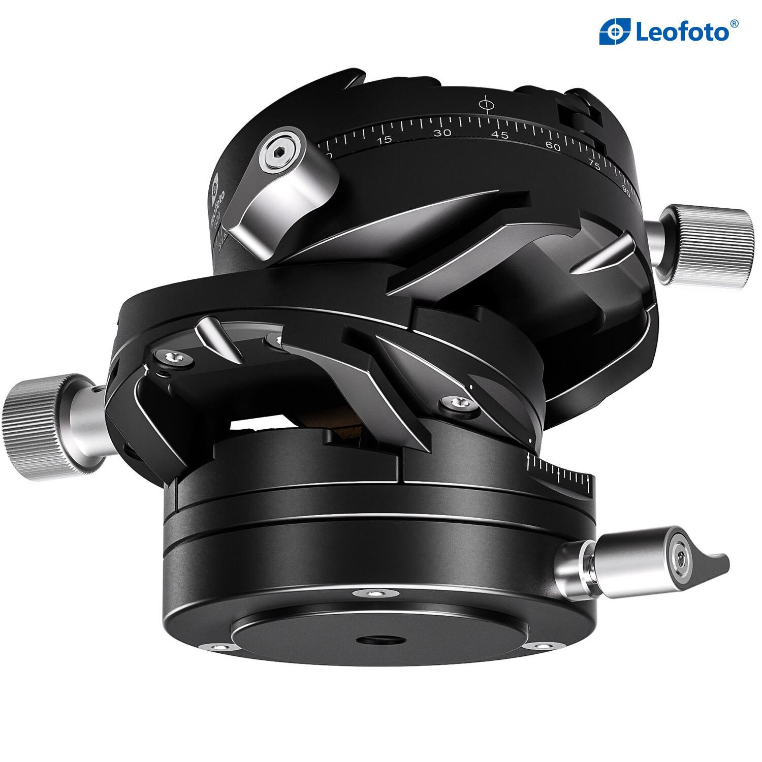 Leofoto G20 3D Geared Head with QR Plate Tripod Head for Camera