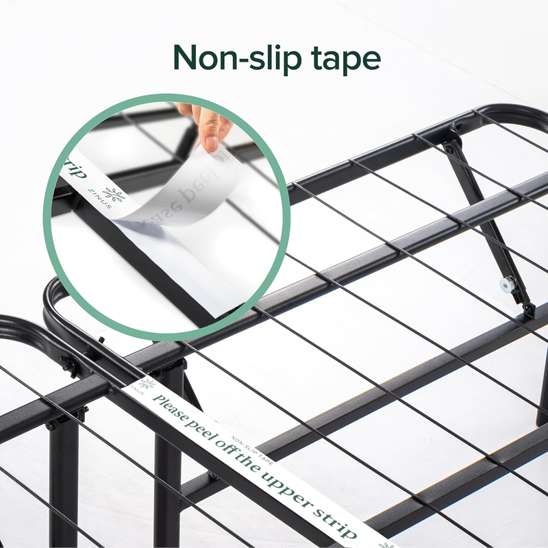 Queen Bed Frame - 14 inch SmartBase Metal Bed Frame with Steel Slat Support, Box