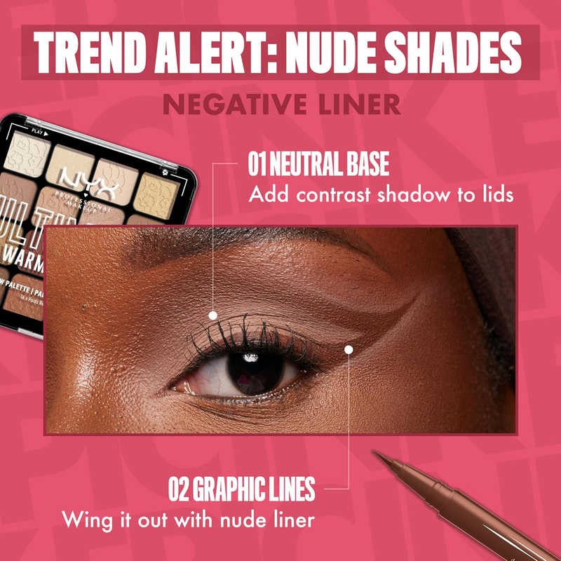 , Epic Ink Liner, Liquid Eyeliner, Waterproof, Matte finish - BLACK
