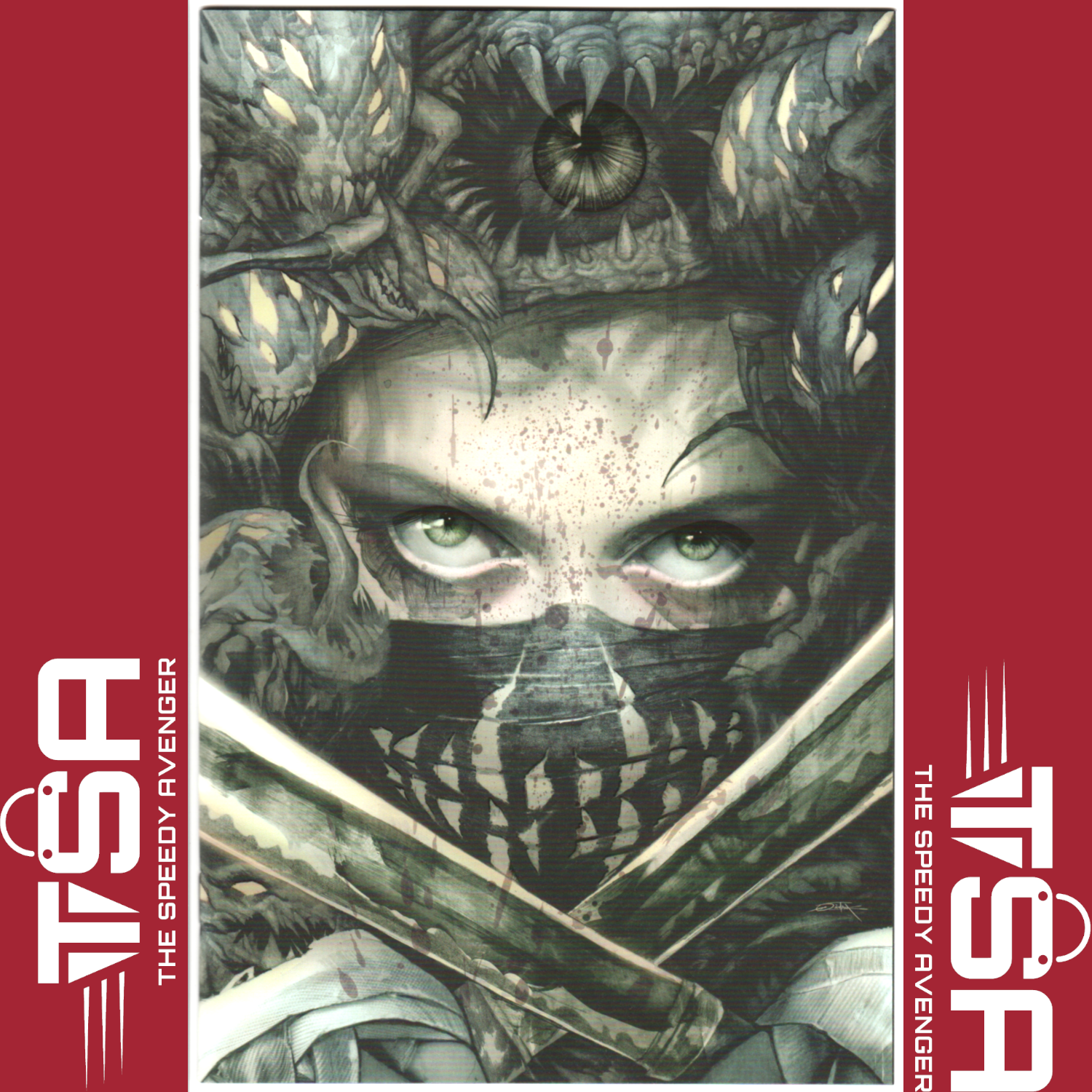 SOMETHING IS KILLING THE CHILDREN ARCHIVE #1 Quintana MegaCon Spot UV Varnish