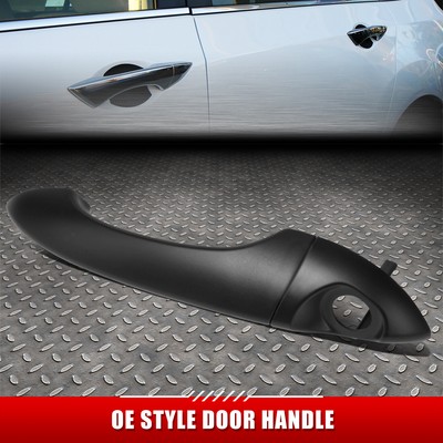 ДЛЯ 00-06 BMW X5 ЧЕРНАЯ ЗАГРУНТОВАННАЯ НАРУЖНАЯ РУЧКА ПЕРЕДНЕЙ ЛЕВОЙ ДВЕРИ С ЗАМОЧНОЙ СКВАЖИНОЙ