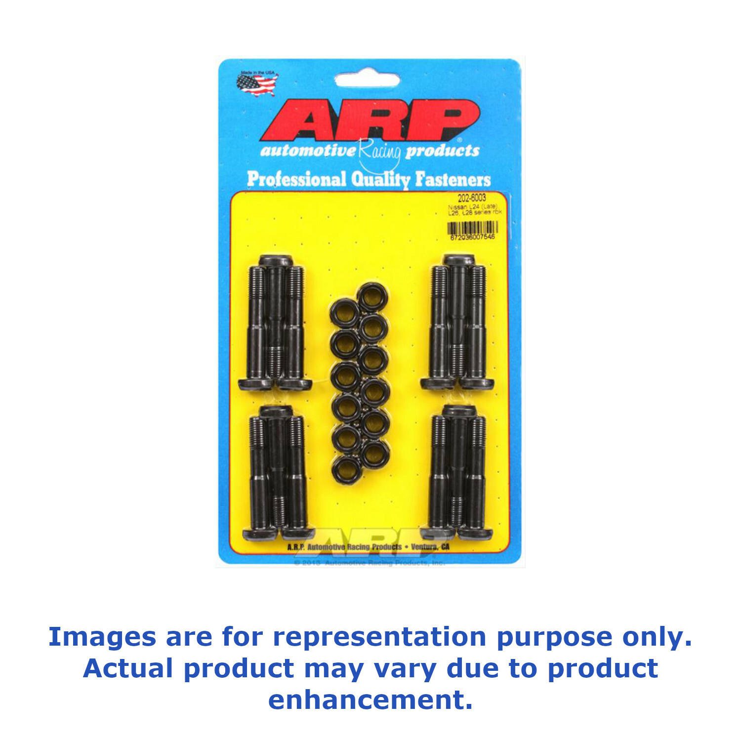 ARP Nissan Rod Bolt Kit - Fits L24/L26/L28 Series ARP Nissan Rod Bolt Kit - Fits L24/L26/L28 Series