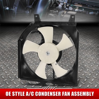 ДЛЯ 95-98 NISSAN 200SX SENTRA 2.0L OE STYLE ВЕНТИЛЯТОР ОХЛАЖДЕНИЯ КОНДЕНСАТОРА КОНДИЦИОНЕРА В СБОРЕ