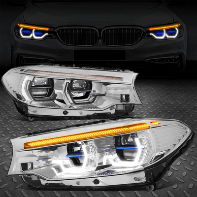 ДЛЯ 17-20 BMW G30 ПОСЛЕДОВАТЕЛЬНЫЙ ЗАПУСК СВЕТОДИОДНОЙ ФАРЫ ПРОЕКТОРА СИГНАЛОВ DRL без AFS