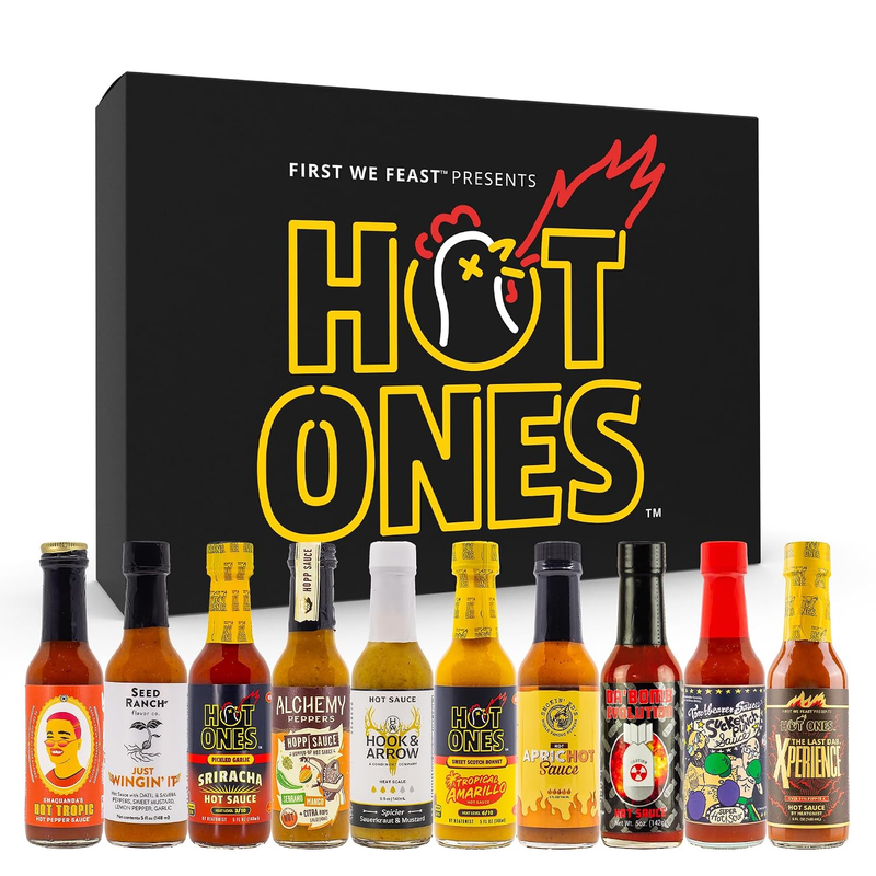 Hot Sauce Challenge - Season 27 - Hot Sauces Gift Sets - Variety Pack - Made wit