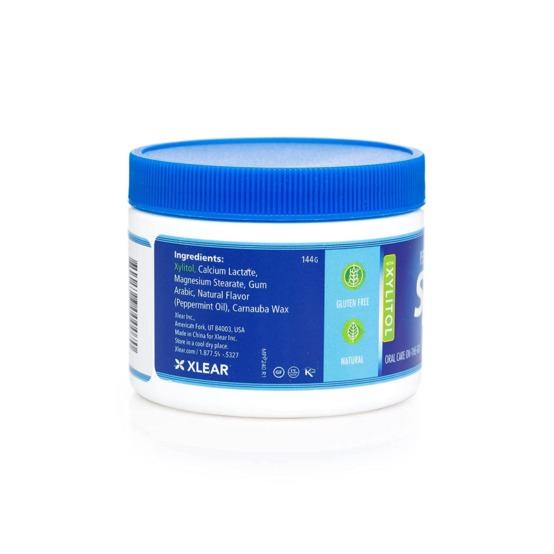 Spry Xylitol Mints, Peppermint, 240 Count (2-Pack) - Breath Mints That Promote