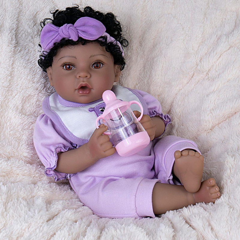 American African Baby Girl Soft Cl