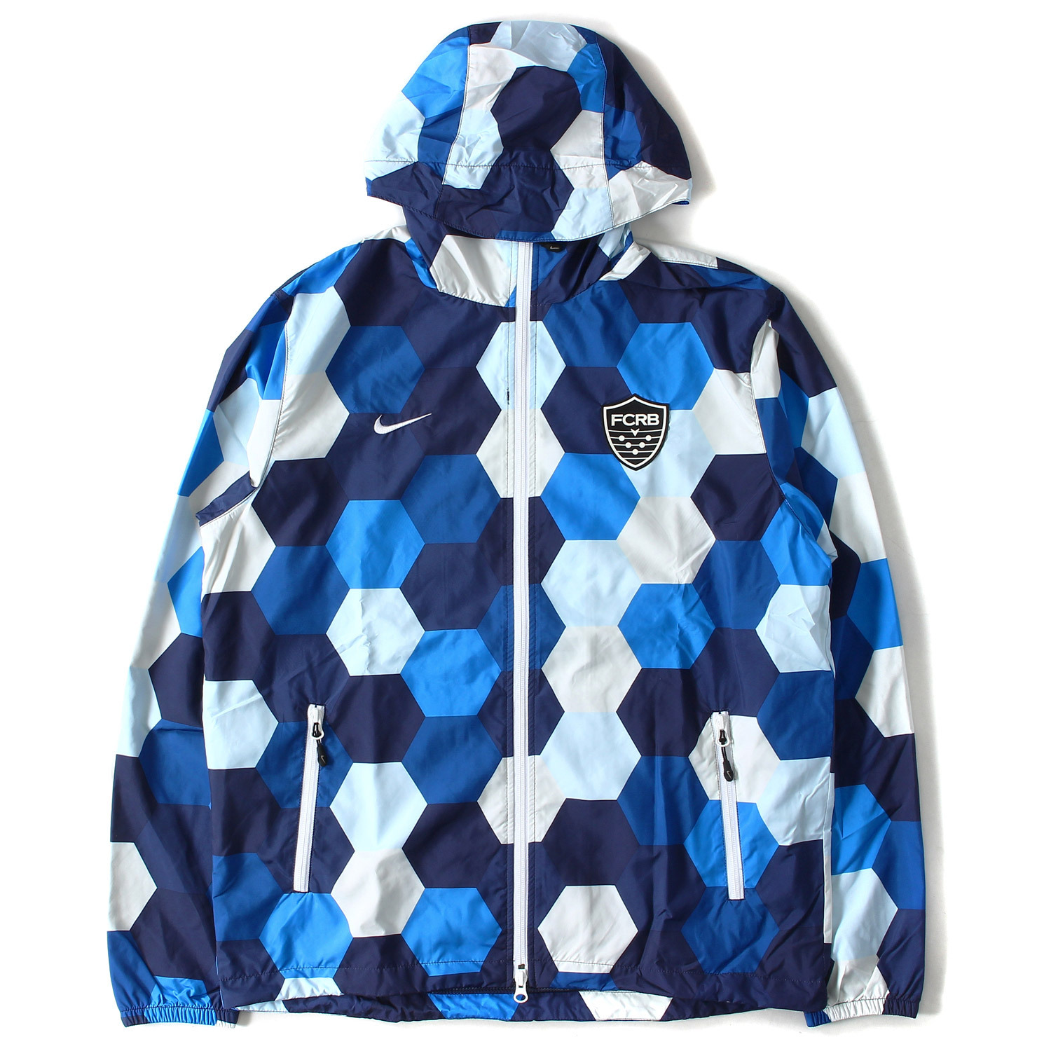 FCRB×NIKE 10AW Check Physical Jacket-L Nike x F.C. Real Bristol - Reversible Leopard Print Jacket