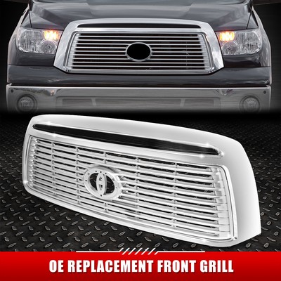 [Горизонтальная планка] Для передней решетки радиатора Toyota Tundra OE 10-13 с прорезью для значка