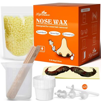 Cera Para Depilar Vellos De La Nariz Para Hombres Y Mujeres Kit Depilación YS..