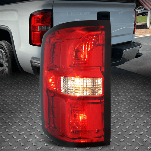 Для 14-15 GMC Sierra 1500 OE Style Левый боковой задний фонарь водителя, Стоп-сигнал