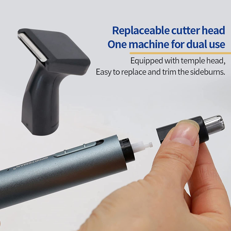 Nose and Ear Hair Trimmer, USB Rechargeable Painless Ear Nose Hair Trimmer Clipp