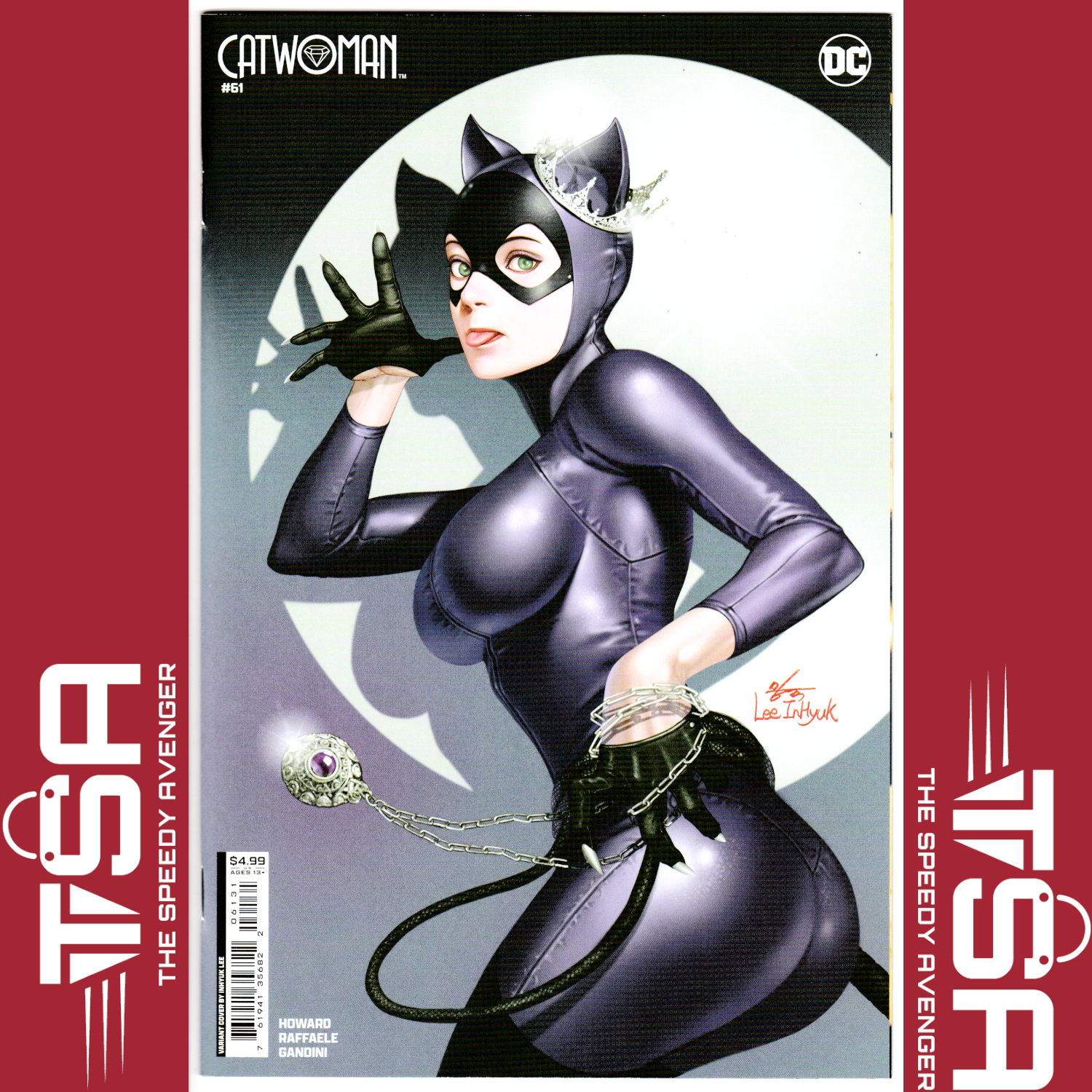 CATWOMAN #61 (Vol 5 2024) InHyuk Lee Variant DC Comics Howard Raffaele