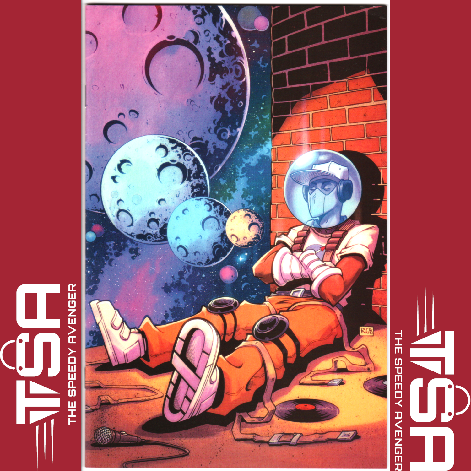 MOON MAN #1 Ryan G. Browne Exclusive Virgin Variant Ltd 500 2024 KID CUDI