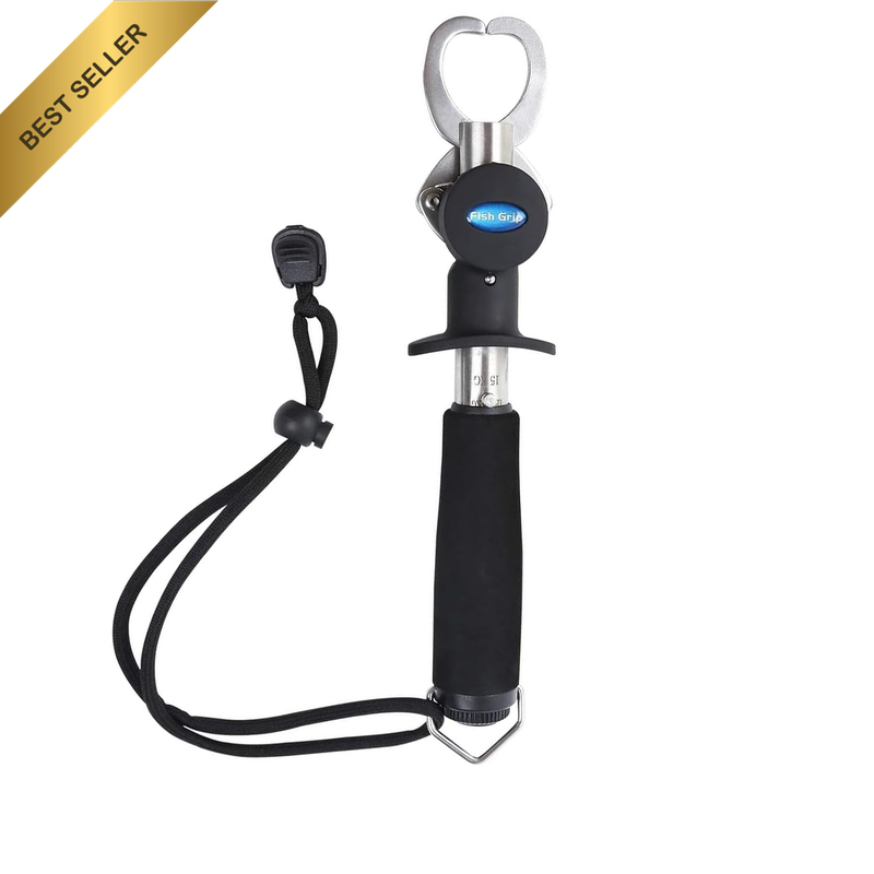 TIANXINZI Fish Gribber Pliers with Scale & Ruler, 15Kg/100Cm Fish Lip Gripper fo