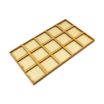 Litko Movement Tra  Upsizing Formation Tray - 5x3 Formation, 25mm Square B New